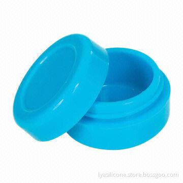 7/3mL non-sticky silicone wax container for vape